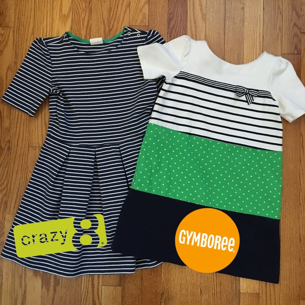 Gymboree Crazy 8 Dresses size L 10-12